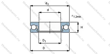 Подшипник 51100V/HR22T2
