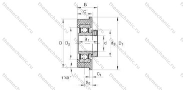 Подшипник CR-B20/76 Подшипник CR-B20/76