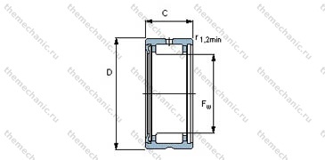 Подшипник RNA4909RS