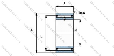 Подшипник NAO6×17×10TN