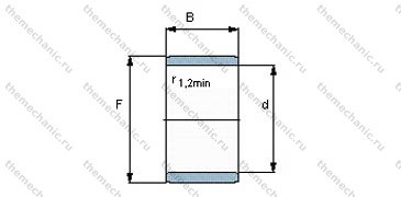 Подшипник IR33×37×13