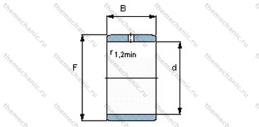 Подшипник IR15×20×12IS1