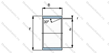 Подшипник LR40×45×20.5
