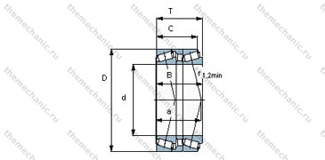 Подшипник T7FC060T80/QCL7CDTC10 Подшипник T7FC060T80/QCL7CDTC10