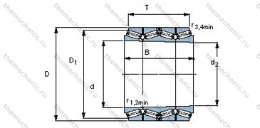 Подшипник BT4B334081/HA4