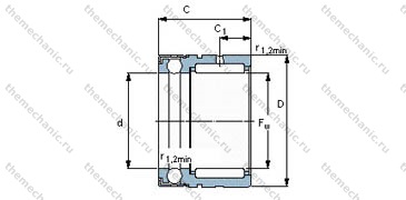 Подшипник NX10Z