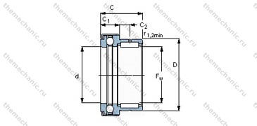Подшипник NKX35Z