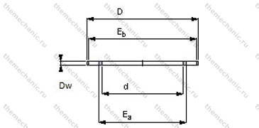 Подшипник AXK1024