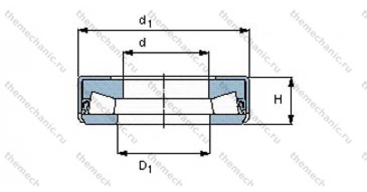Подшипник 353150A, размеры: 50,6 , вес: 0,38 кг
