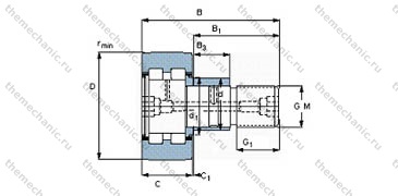 Подшипник PWKRE40.2RS