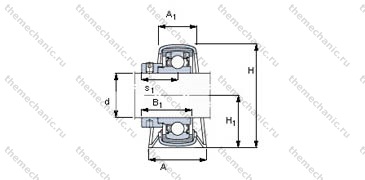 Подшипник P1.5/16WF