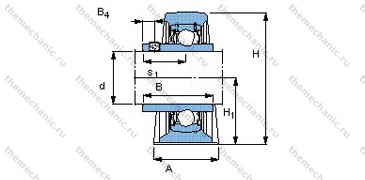 Подшипник SYM1.1/2TF/AH