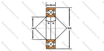 Подшипник QJ321