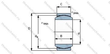 Подшипник GE6C