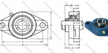 Подшипник UCFL209