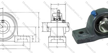 Подшипник UCLP210