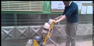 Шлифовальная машина по бетону
