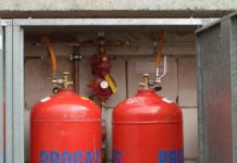 Газовый баллон ёмкостью 50 литров Газовый баллон ёмкостью 50 литров