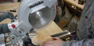 Торцовочная пила по дереву Торцовочная пила по дереву