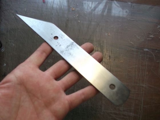 Делаем новую обмотку рукояти для старого ножа | 3