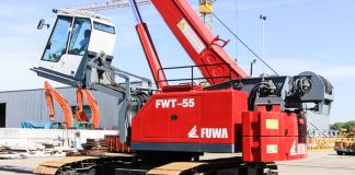 Обзор модельного ряда гусеничных кранов с телескопической стрелой Fuwa